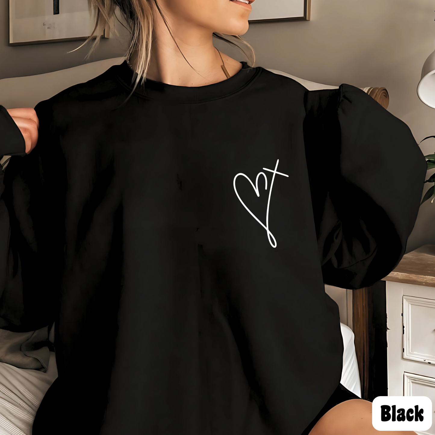 Heart Valentines Day Sweatshirt/Hoodie