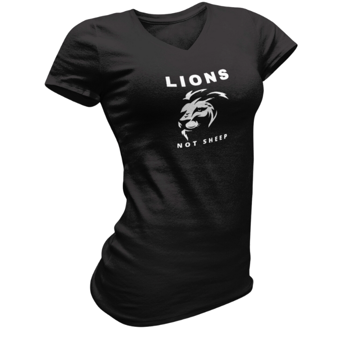 Lions Not Sheep T-Shirt - The Right Side Prints