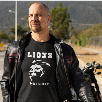 Lions Not Sheep T-Shirt - The Right Side Prints