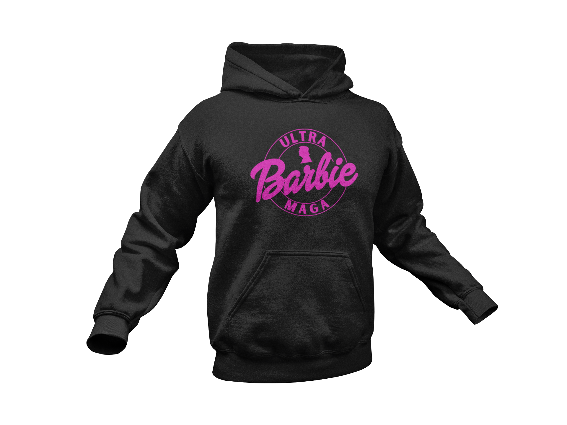 Ultra MAGA Barbie Hoodie - The Right Side Prints