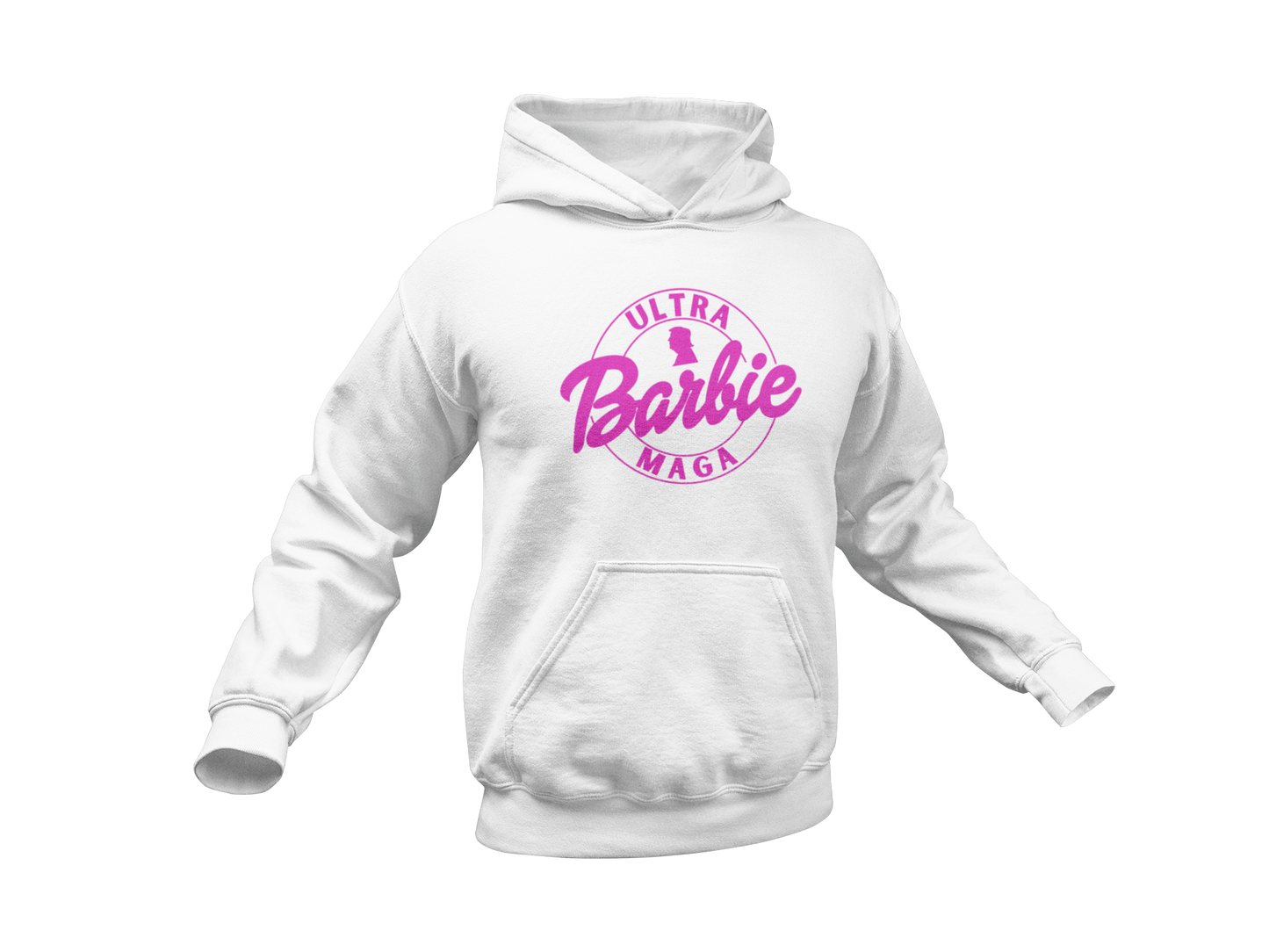 Ultra MAGA Barbie Hoodie - The Right Side Prints