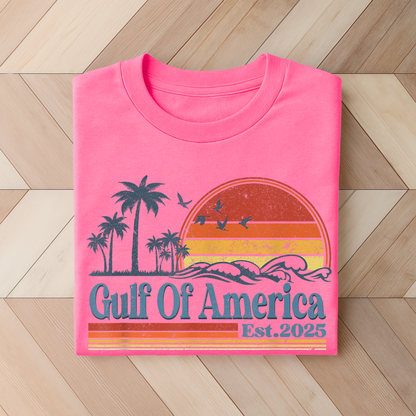 Gulf of America Men's Unisex Tshirt– Vintage Coastal Vibes
