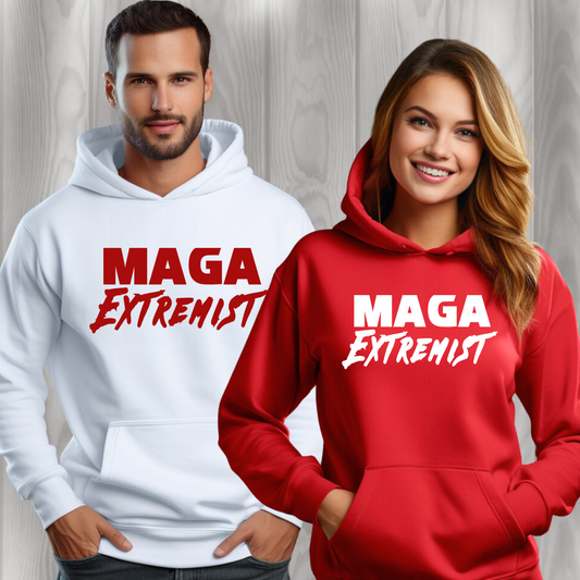 MAGA EXTREMIST HOODIE - The Right Side Prints