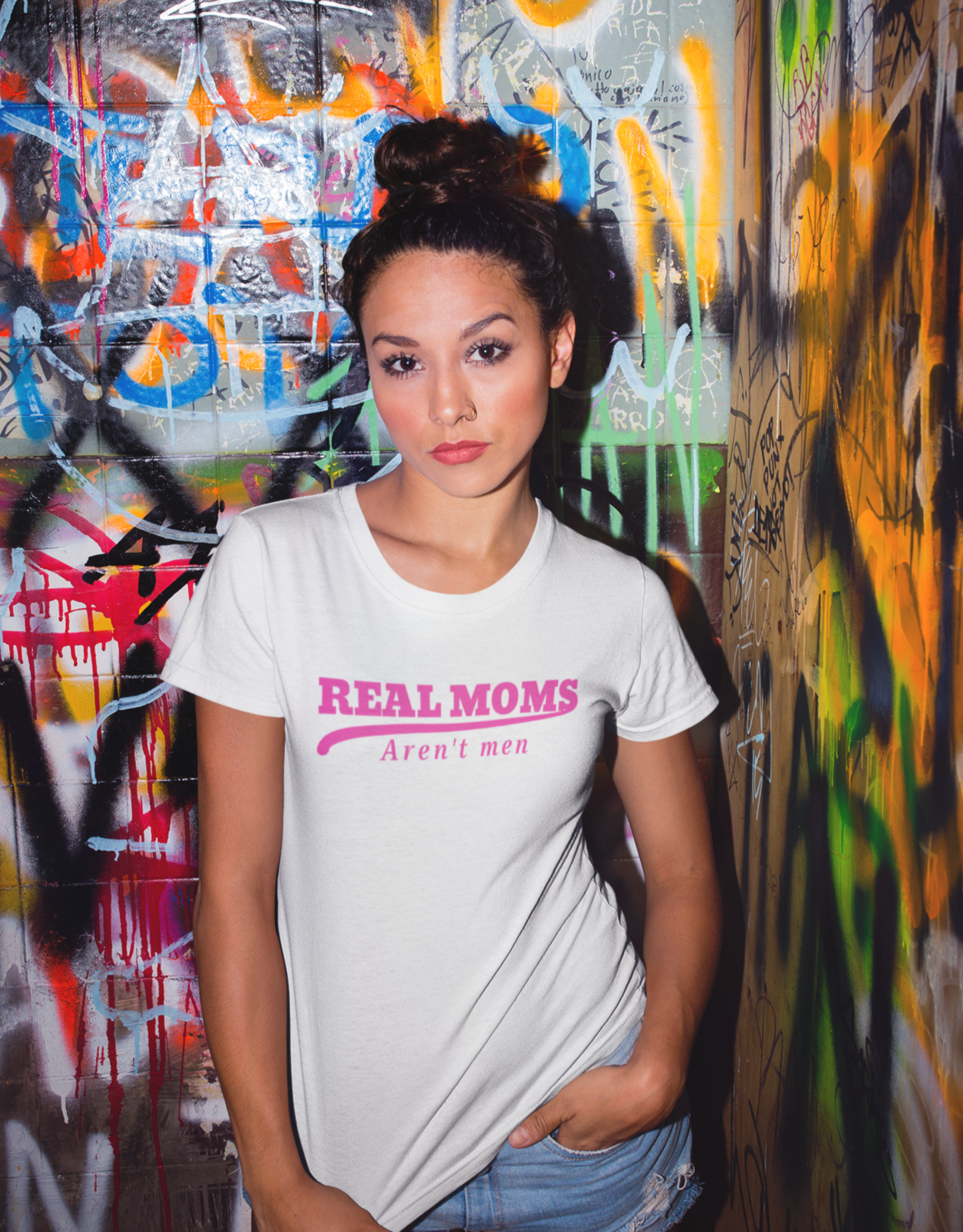 Real Moms aren't men - The Right Side Prints