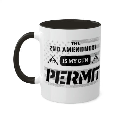 2ND Amendment Mug with Color - The Right Side Prints2ND Amendment Mug with ColorMug11ozBlack