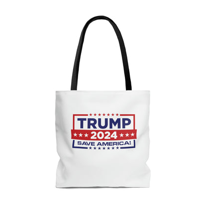 Trump 2024 Tote Bag - The Right Side Prints