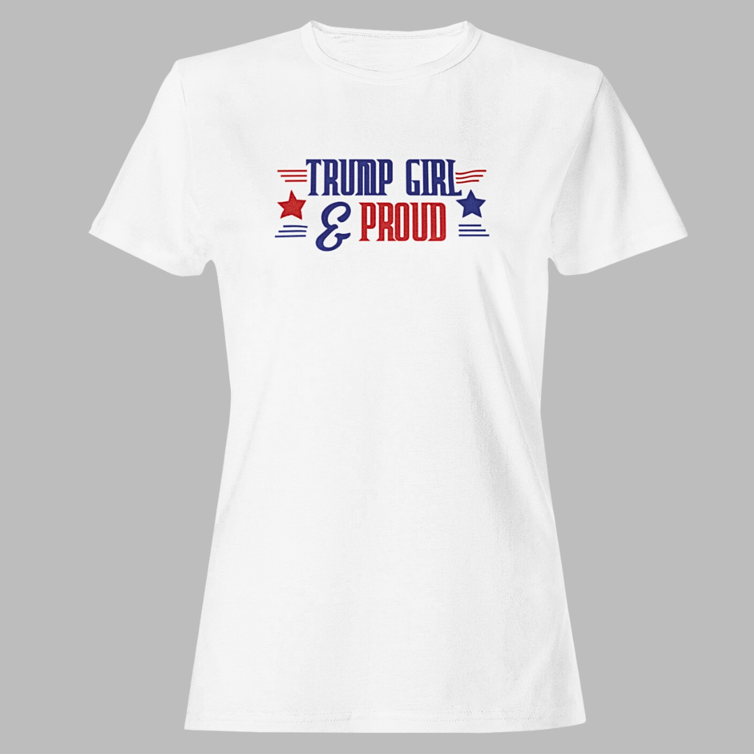 Patriotic Trump Girl - The Right Side Prints