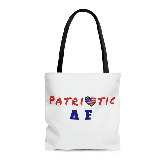 Patriotic AF Tote Bag - The Right Side Prints