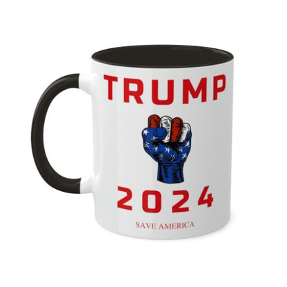 Trump 2024  Mug with Color - The Right Side Prints