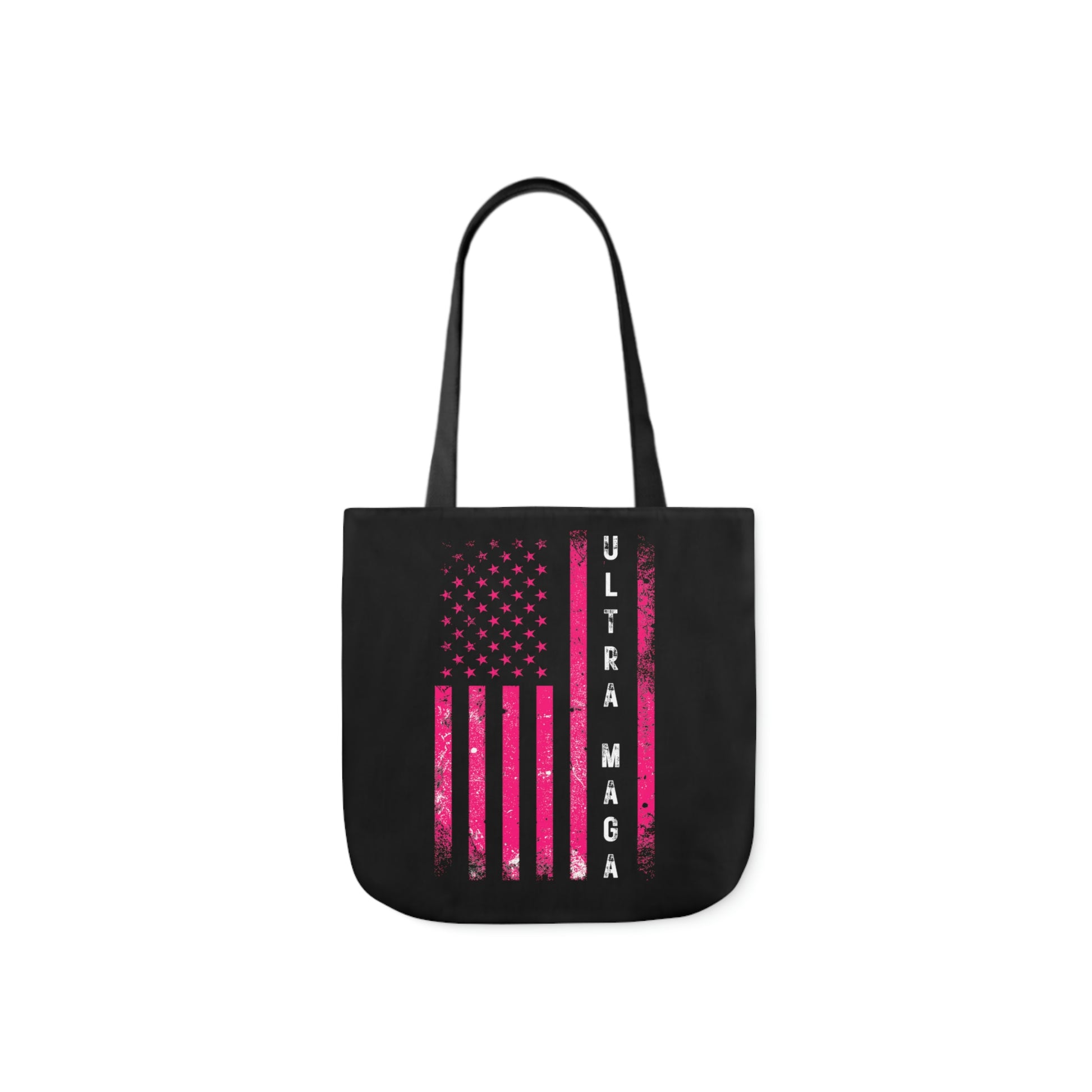 Ultra MAGA pink and black tote