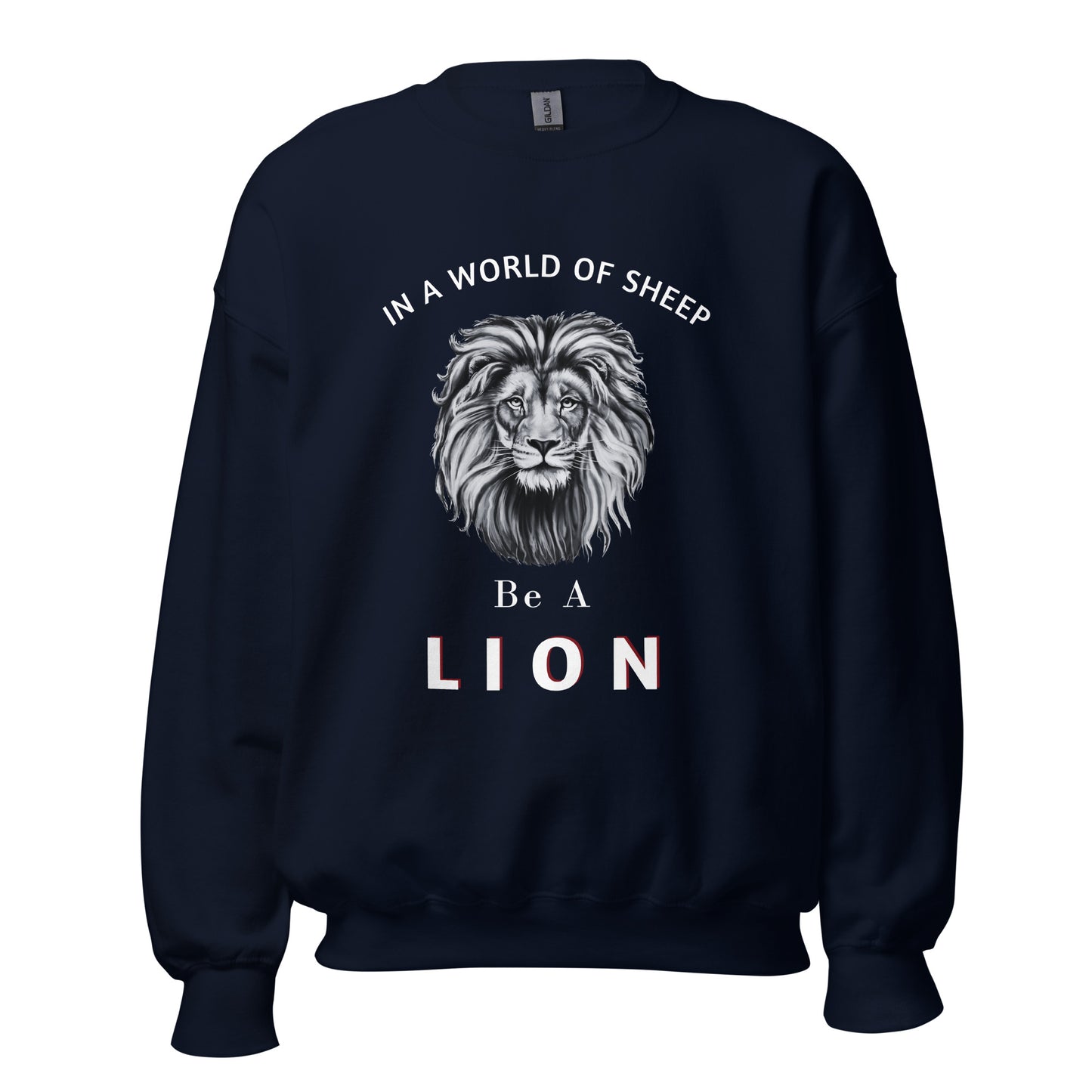 Women's Be a Lion Sweatshirt - The Right Side Prints