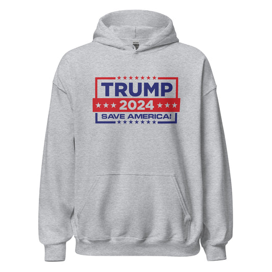 TRUMP 2024 Unisex Hoodie - The Right Side Prints